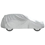 vidaXL Car Cover for SUV with Buckle Straps Full Silver XL