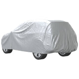 vidaXL Car Cover for SUV with Buckle Straps Full Silver XL