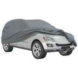 vidaXL Car Cover for SUV Full Grey M Non-Woven Fabric