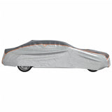 vidaXL Car Cover for Sedan Hail Protection Full S Grey and Silver