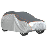 vidaXL Car Cover for SUV Hail Protection Full M Grey and Silver