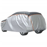 vidaXL Car Cover for SUV Hail Protection Full M Grey and Silver