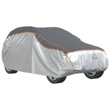 vidaXL Car Cover for SUV Hail Protection Full L Grey and Silver