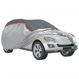 vidaXL Car Cover for SUV Hail Protection Full L Grey and Silver