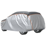 vidaXL Car Cover for SUV Hail Protection Full L Grey and Silver