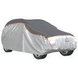 vidaXL Car Cover for SUV Hail Protection Full XL Grey and Silver