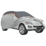 vidaXL Car Cover for SUV Hail Protection Full XL Grey and Silver