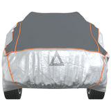 vidaXL Car Cover for SUV Hail Protection Full XL Grey and Silver