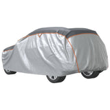 vidaXL Car Cover for SUV Hail Protection Full XL Grey and Silver