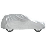 vidaXL Car Cover for SUV with Buckle Straps Full Silver M PEVA