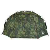 vidaXL Fishing Tent 5-Person Camouflage Waterproof