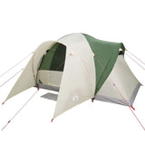 vidaXL Family Tent Dome 6-Person Green Waterproof