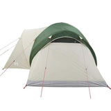 vidaXL Family Tent Dome 6-Person Green Waterproof