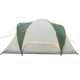 vidaXL Family Tent Dome 6-Person Green Waterproof