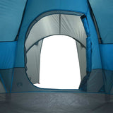 vidaXL Family Tent Dome 6-Person Blue Waterproof