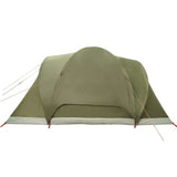 vidaXL Family Tent Dome 6-Person Olive Green Waterproof