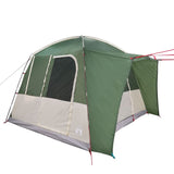 vidaXL Car Tent 4-Person Green Waterproof