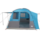 vidaXL Car Tent 4-Person Blue Waterproof