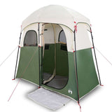 vidaXL Shower Tent 2-Person Green Waterproof