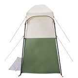 vidaXL Shower Tent 2-Person Green Waterproof