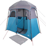 vidaXL Shower Tent 2-Person Blue Waterproof