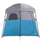 vidaXL Shower Tent 2-Person Blue Waterproof