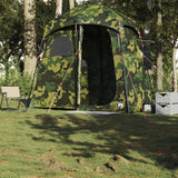 vidaXL Shower Tent 2-Person Camouflage Waterproof