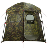 vidaXL Shower Tent 2-Person Camouflage Waterproof