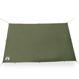 vidaXL Camping Tarp Olive Green 306x306 cm Waterproof