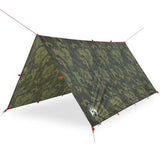 vidaXL Camping Tarp Camouflage 306x306 cm Waterproof