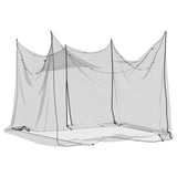 vidaXL Mosquito Net for Indoor Outdoor 156 Mesh Black 300x300x200 cm