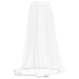 vidaXL Mosquito Net for Umbrella 220 Mesh White ?300x230 cm