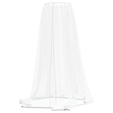 vidaXL Mosquito Net for Umbrella 220 Mesh White ?330x250 cm