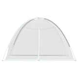 vidaXL Mosquito Net Mongolia with Doors 220 Mesh White 200x120x130 cm