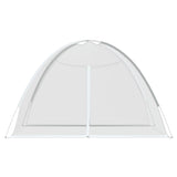 vidaXL Mosquito Net Mongolia with Doors 220 Mesh White 200x180x135 cm