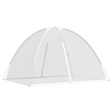 vidaXL Mosquito Net Mongolia with Doors 220 Mesh White 200x200x130 cm