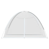 vidaXL Mosquito Net Mongolia with Doors 220 Mesh White 200x200x130 cm