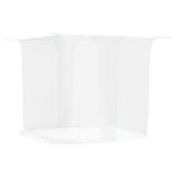 vidaXL Hanging Mosquito Net 156 Mesh White 220x100x150 cm