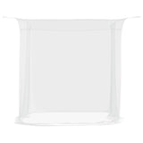 vidaXL Hanging Mosquito Net 156 Mesh White 220x120x150 cm