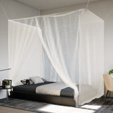 vidaXL Hanging Mosquito Net 156 Mesh White 220x150x180 cm