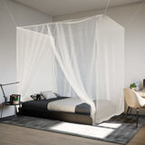 vidaXL Hanging Mosquito Net 156 Mesh White 220x180x180 cm