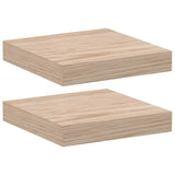 vidaXL Floating Shelves 2 pcs 23x23.5x4 cm Engineered Wood