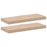 vidaXL Floating Shelves 2 pcs 60x23.5x4 cm Engineered Wood