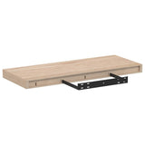 vidaXL Floating Shelves 2 pcs 60x23.5x4 cm Engineered Wood