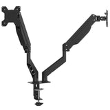 vidaXL Dual Monitor Arm for Max 27 Inch Screen VESA 75/100 mm 20 kg