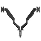 vidaXL Dual Monitor Arm for Max 27 Inch Screen VESA 75/100 mm 20 kg