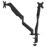 vidaXL Dual Monitor Arm for Max 27 Inch Screen VESA 75/100 mm 20 kg