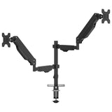 vidaXL Dual Monitor Arm for Max 27 Inch Screen VESA 75/100 mm 20 kg