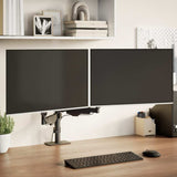 vidaXL Dual Monitor Arm for Max 27 Inch Screen VESA 75/100 mm 20 kg