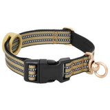 vidaXL Dog Harness with Lead & Collar Adjustable Brown L